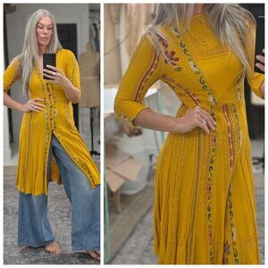 Button Down Knit Dress